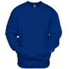 Custom Unisex Pocket Crewneck Sweatshirt Royal
