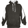 Custom Unisex Saber Hooded Sweatshirt Charcoal/ White