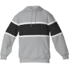 Custom Unisex United Athletic Fleece Hooded Sweatshirt Oxford/ Black/ White
