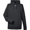Custom Mens Hustle Hooded Sweatshirt Black/ White