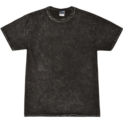 Custom Youth Mineral Wash T-Shirt Mineral Black