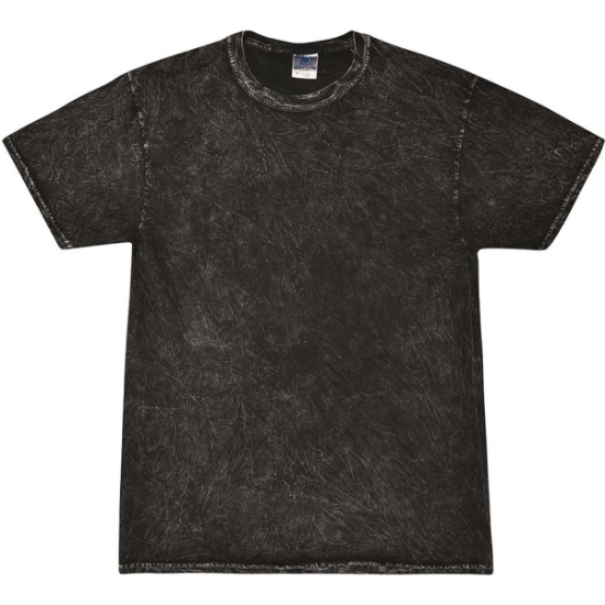Custom Youth Mineral Wash T-Shirt Mineral Black