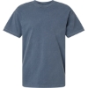 Custom Unisex Garment-Dyed Heavyweight Cotton Tee Faded Navy