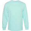Custom Unisex Heavyweight Cotton Long Sleeve Tee Celadon