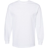 Custom Unisex Heavyweight Cotton Long Sleeve Tee White