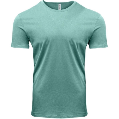 Custom Unisex Pigment Dye T-Shirt Seafoam