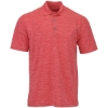 Custom Mens Dakota Striated Heather Polo Crimson Heather