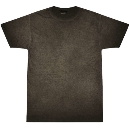 Custom Unisex Oil Wash T-Shirt Black