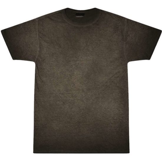 Custom Unisex Oil Wash T-Shirt Black