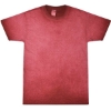 Custom Unisex Oil Wash T-Shirt Oil Red