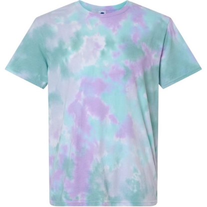 Custom Unisex Vintage Tie-Dyed T-Shirt Siren
