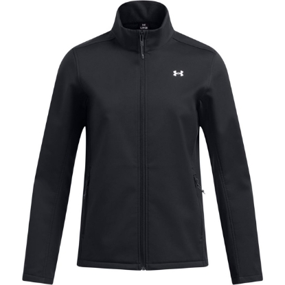 Custom Womens ColdGear® Infrared Shield 2.0 Jacket Black/ White