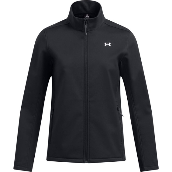 Custom Womens ColdGear® Infrared Shield 2.0 Jacket Black/ White