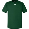 Custom Mens Team Tech™ T-Shirt Forest Green/ White
