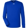 Custom Mens Team Tech™ Long Sleeve T-Shirt Royal/ White