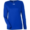 Custom Womens Team Tech™ Long Sleeve T-Shirt Royal/ White
