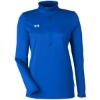 Custom Womens Team Tech™ Half-Zip Pullover Royal/ White