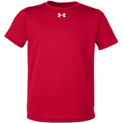 Custom Youth Tech™ Team T-Shirt Red/ White
