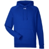 Custom Mens Rival Fleece Hooded Sweatshirt Royal/ White