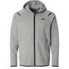 Custom Mens Unstoppable Fleece Full-Zip Mod Grey/ Black