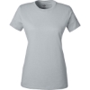 Custom Womens Athletic 2.0 T-Shirt Mod Grey Medium Heather/ Black