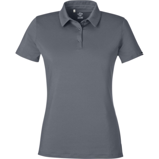Custom Womens Recycled Polo Castlerock/ White