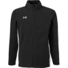 Custom Mens Rival Stretch Jacket Black/ White