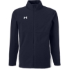 Custom Mens Rival Stretch Jacket Midnight Navy/ White