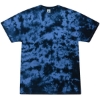 Custom Unisex Crystal Wash T-Shirt Crystal Columbia/ Navy