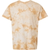Custom Unisex Crystal Wash T-Shirt Crystal Golden