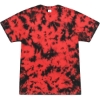 Custom Unisex Crystal Wash T-Shirt Crystal Red/ Black