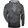 Custom Mens Warp Hooded Sweatshirt Graphite