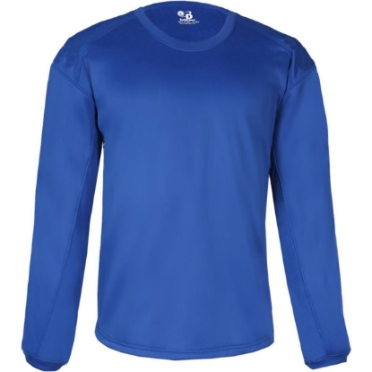 Custom Mens BT5 Performance Fleece Crewneck Sweatshirt Royal