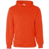 Custom Mens Performance Fleece Hooded Sweatshirt Burnt Orange