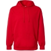 Custom Mens Performance Fleece Hooded Sweatshirt Red