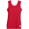 Custom Womens Reversible Wicking Tank Top Red/ White