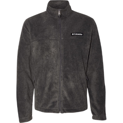 Custom Mens Steens Mountain™ Fleece 2.0 Full-Zip Jacket Charcoal Heather