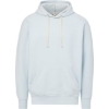 Custom Mens Vintage Fleece Hooded Sweatshirt Arctic Blue
