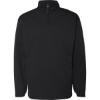 Custom Mens Performance Quarter-Zip Pullover Black