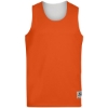 Custom Youth Reversible Wicking Tank Top Orange/ White