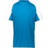 Custom Youth Cutter Jersey Power Blue/ White