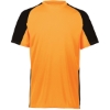 Custom Youth Cutter Jersey Power Orange/ Black