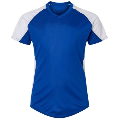 Custom Girls Cutter Jersey Royal/ White