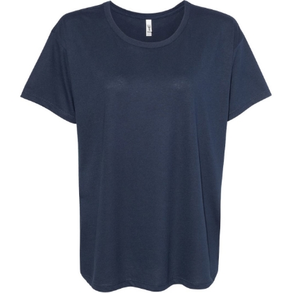 Custom Women’s Ideal Flow T-Shirt Midnight Navy