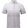 Custom Mens Belmont Sublimated Heathered Polo Ash Heather