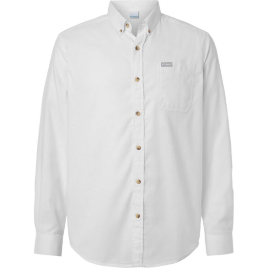 Custom Mens Rapid Rivers™ II Shirt White Oxford