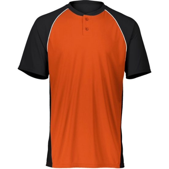 Custom Mens Limit Jersey Black/ Orange/ White