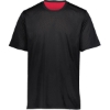 Custom Unisex Mesh Reversible Jersey Black/ Scarlet
