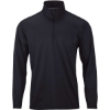 Custom Mens Breckenridge Quarter-Zip Pullover Black