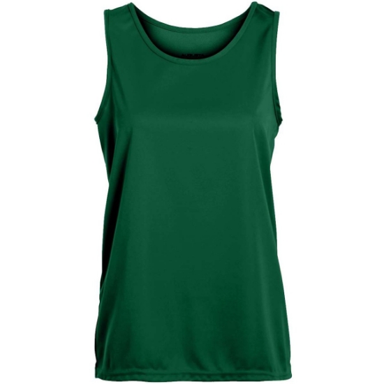 Custom Womens Training Tank Top Dark Green